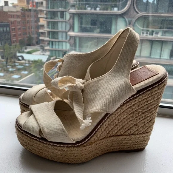 Tory Burch Canvas Espadrille - Picture 2 of 5